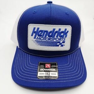 Hendrick Motorsports Blue and White Trucker Hat